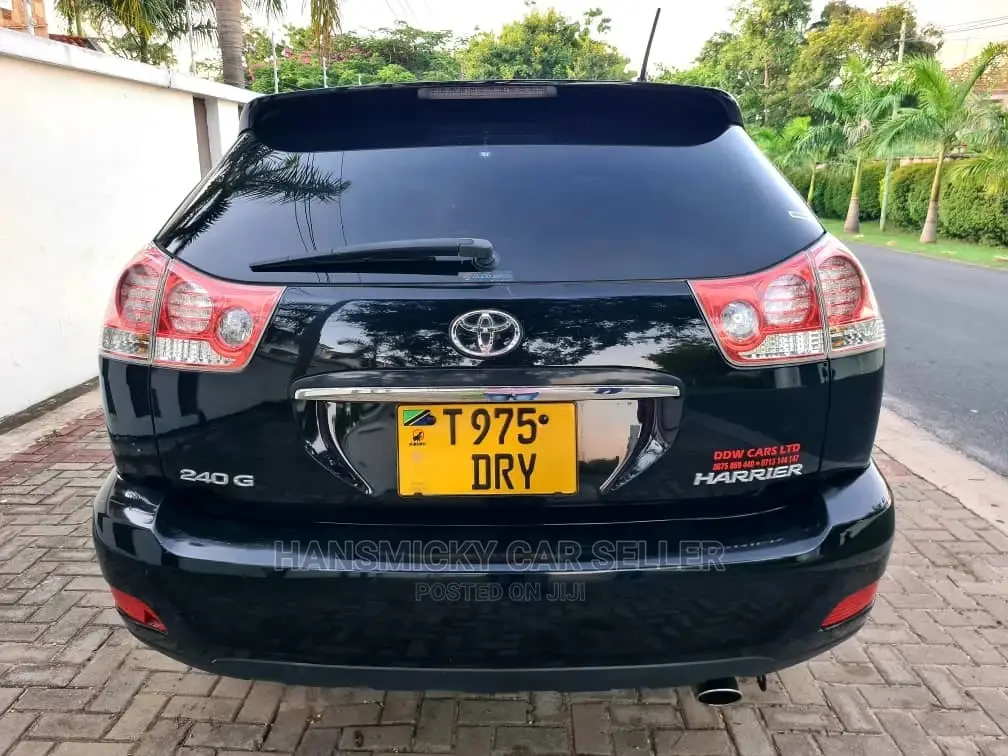 Toyota Harrier 2008 Black