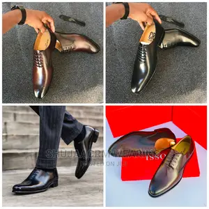Cr 7 Pure Leather Shoes
