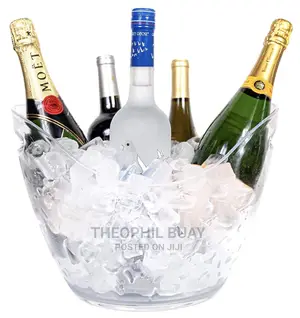 Ice Bucket Big Size White