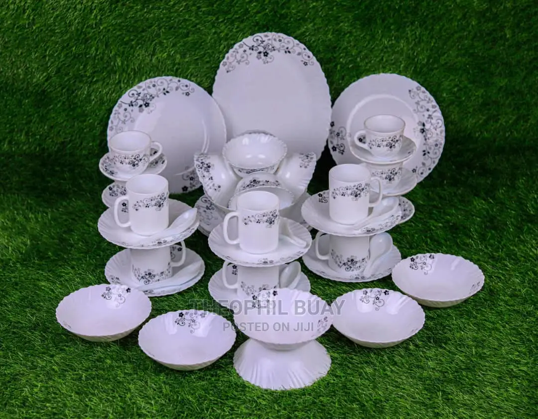 Dinner Set 50pcs White