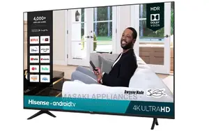 NEW Hisense 65 Inch 65A6G / 65A6H Ultra HD UHD Smart TV