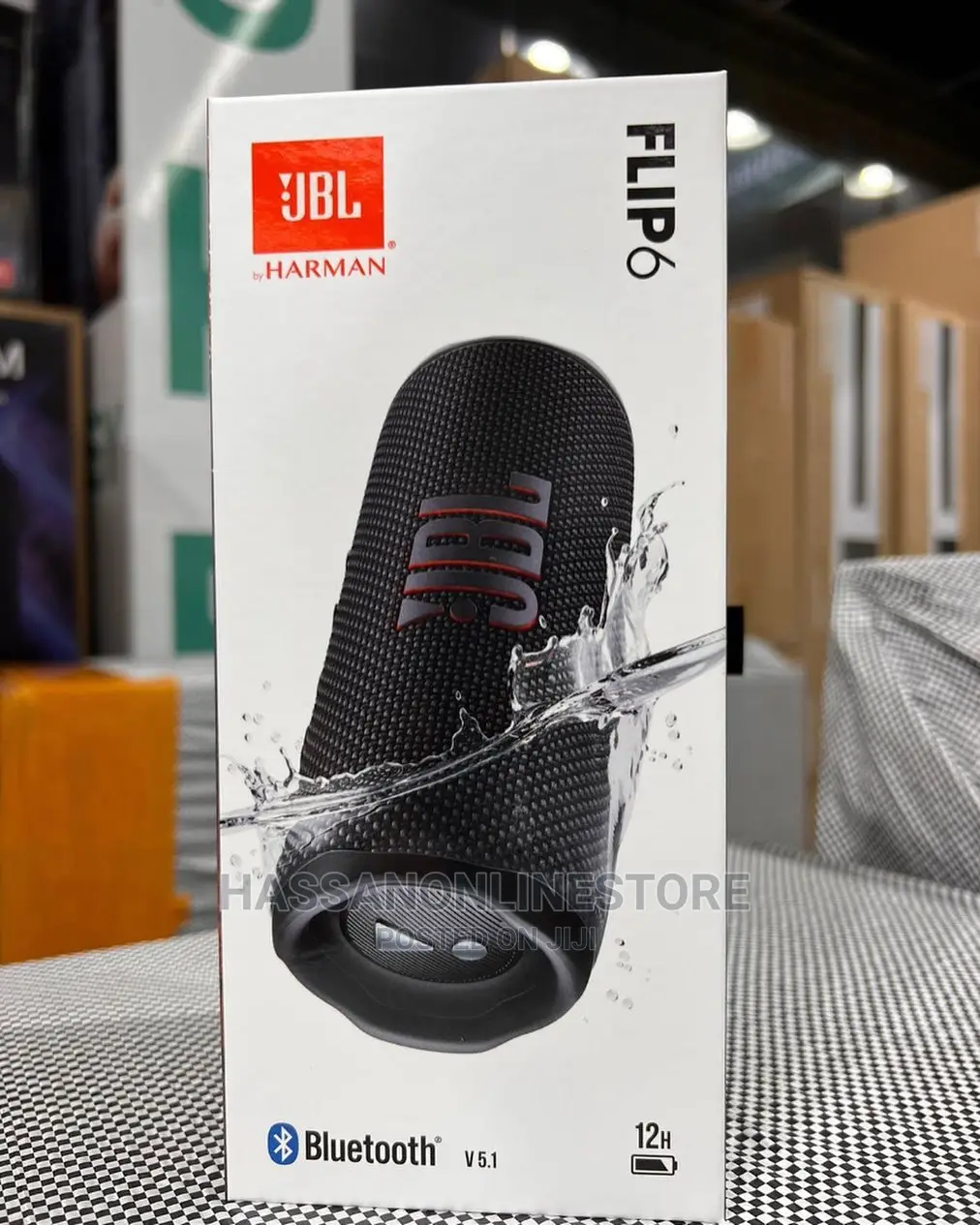 JBL Flip 6 Portable Waterproof Bluetooth Speaker