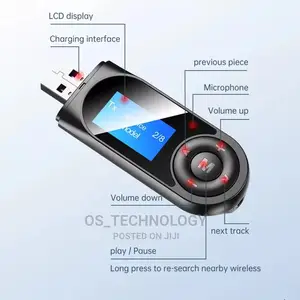Original LCD Wireless Bluetooth Transmitter Receiver 15M