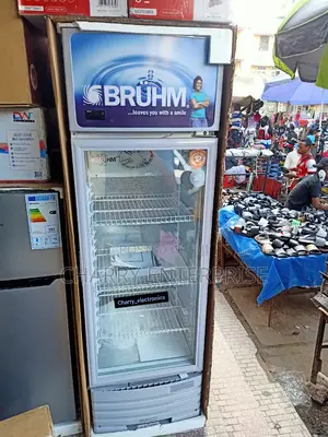 BRUHM Showcase Fridge 209L