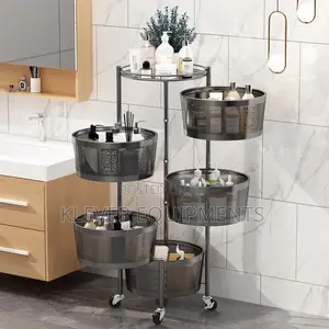5 Layer Round Multipurpose Storage Rack