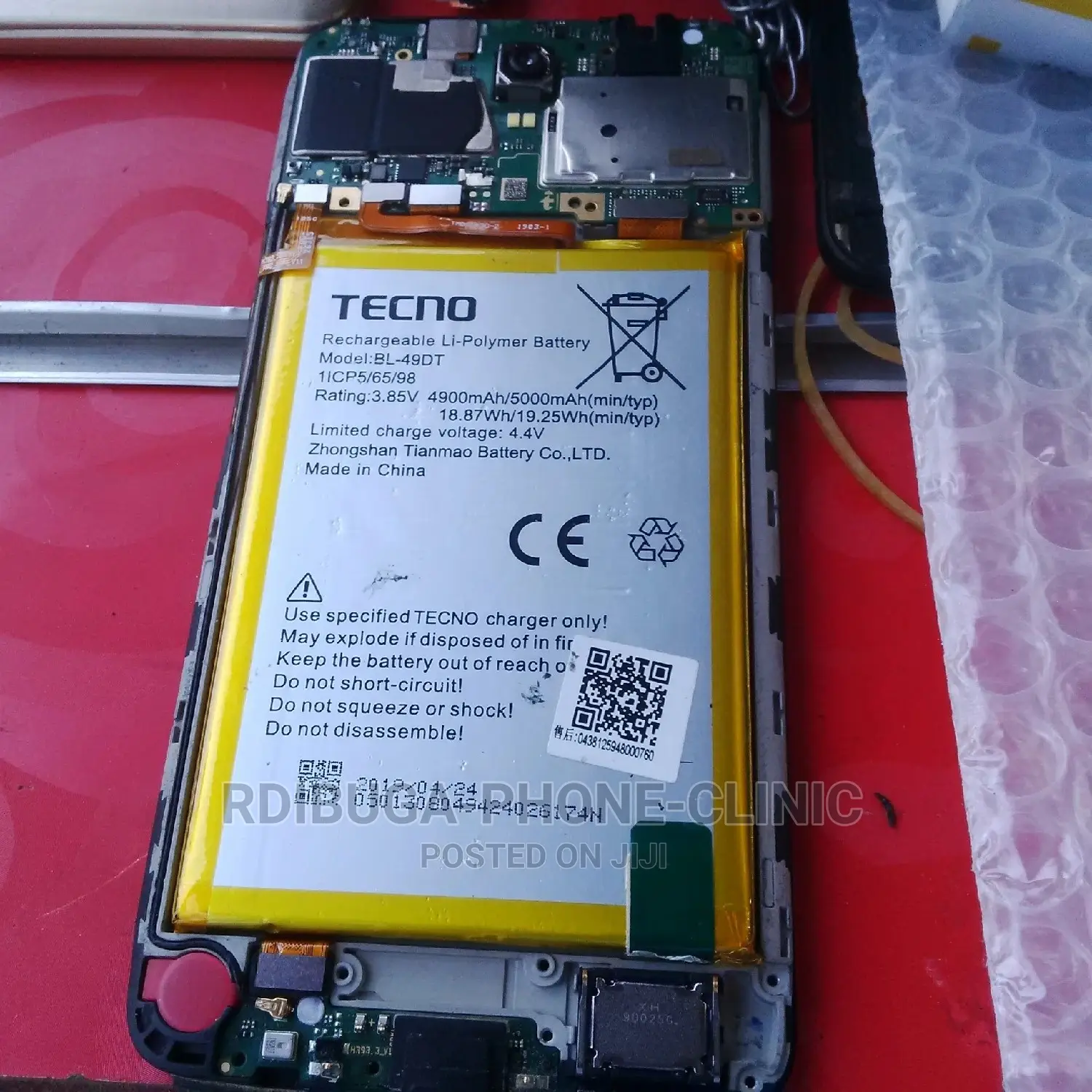 The LCD Replacement of TECNO Povair