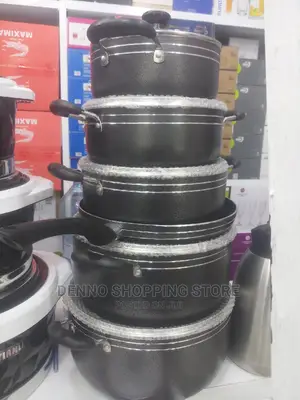 Non Stick 5pcs + Frying Pan Set