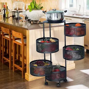 Rotating Kitchen Rack