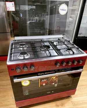 VON Cooker With Lid 5 Gas Plates