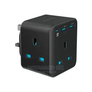 Powerology 3 Outlet Socket Fast Charging