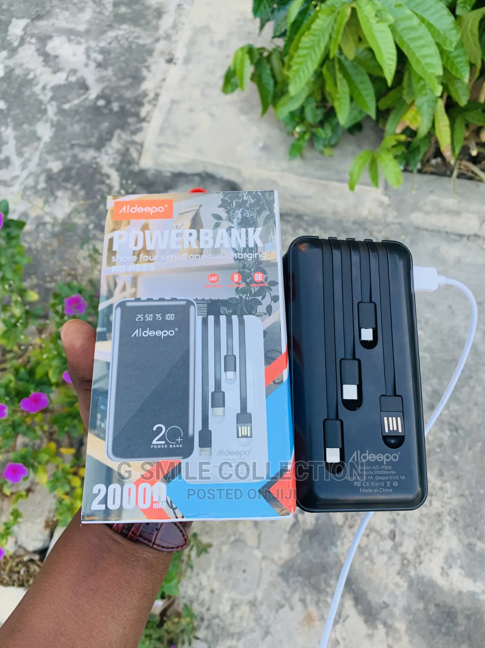Aldeepo Powerbank (20000 Mah)