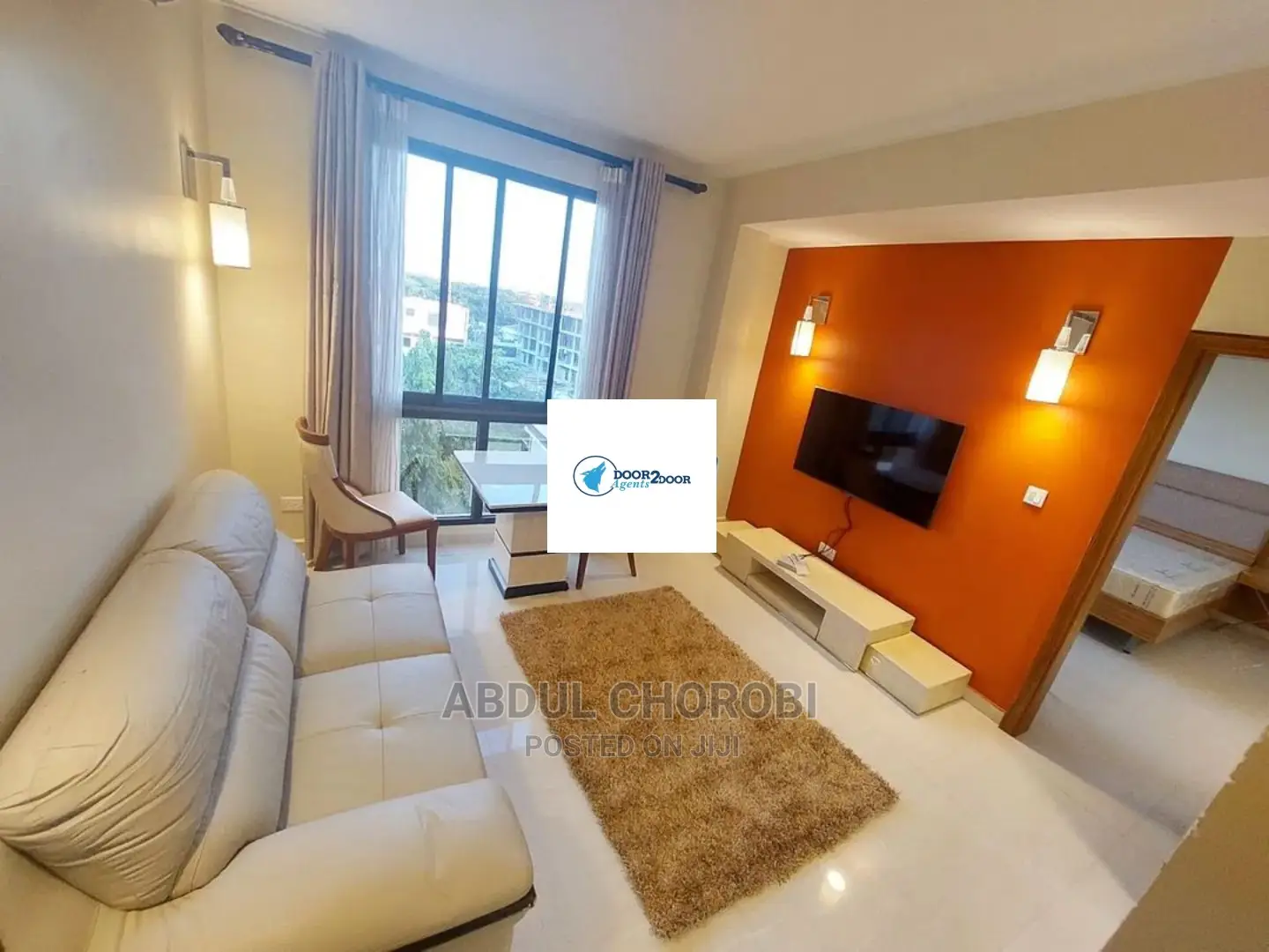 Furnished 1bdrm Apartment in Masaki for rent