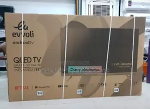Evvoli QLED Smart UHD Android Tv 75 Inch