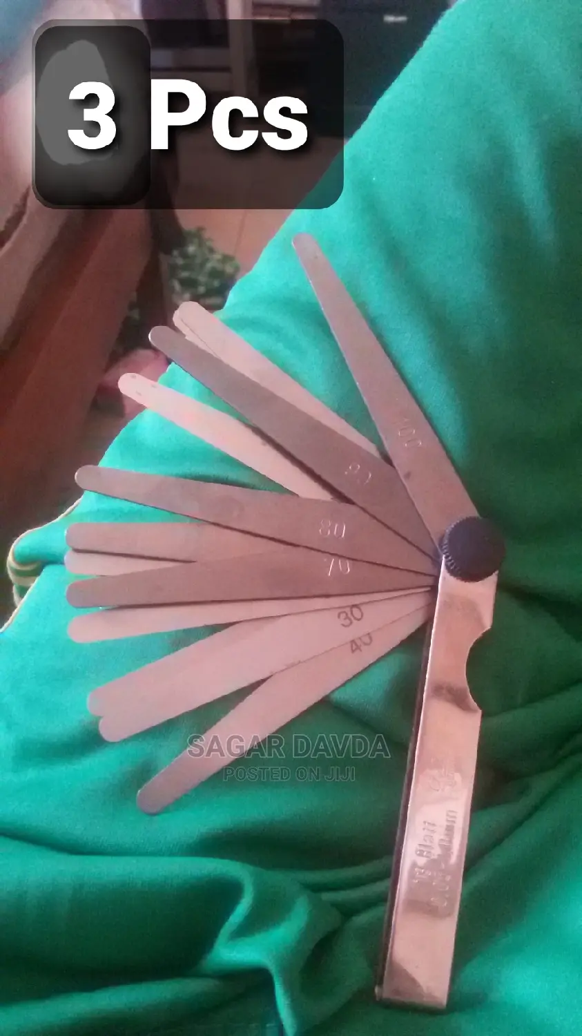 Feeler Gauge For Measuring Gaps