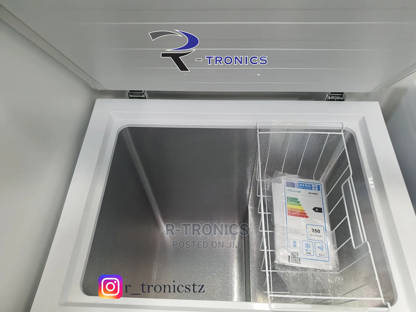 Hisense Chest Freezer White 142litres