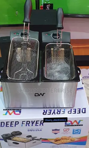 Deep Fryer, With Double Tanks