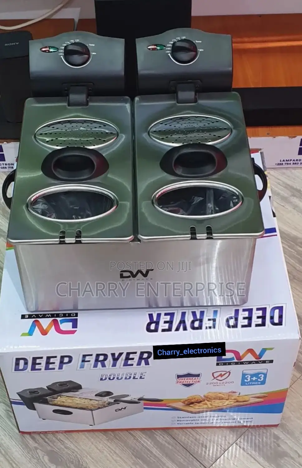 Deep Fryer, With Double Tanks