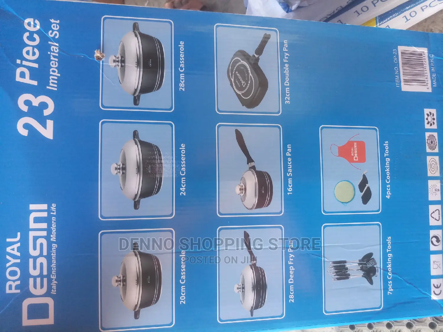 Royal Dessin 23pcs Die Cast Set