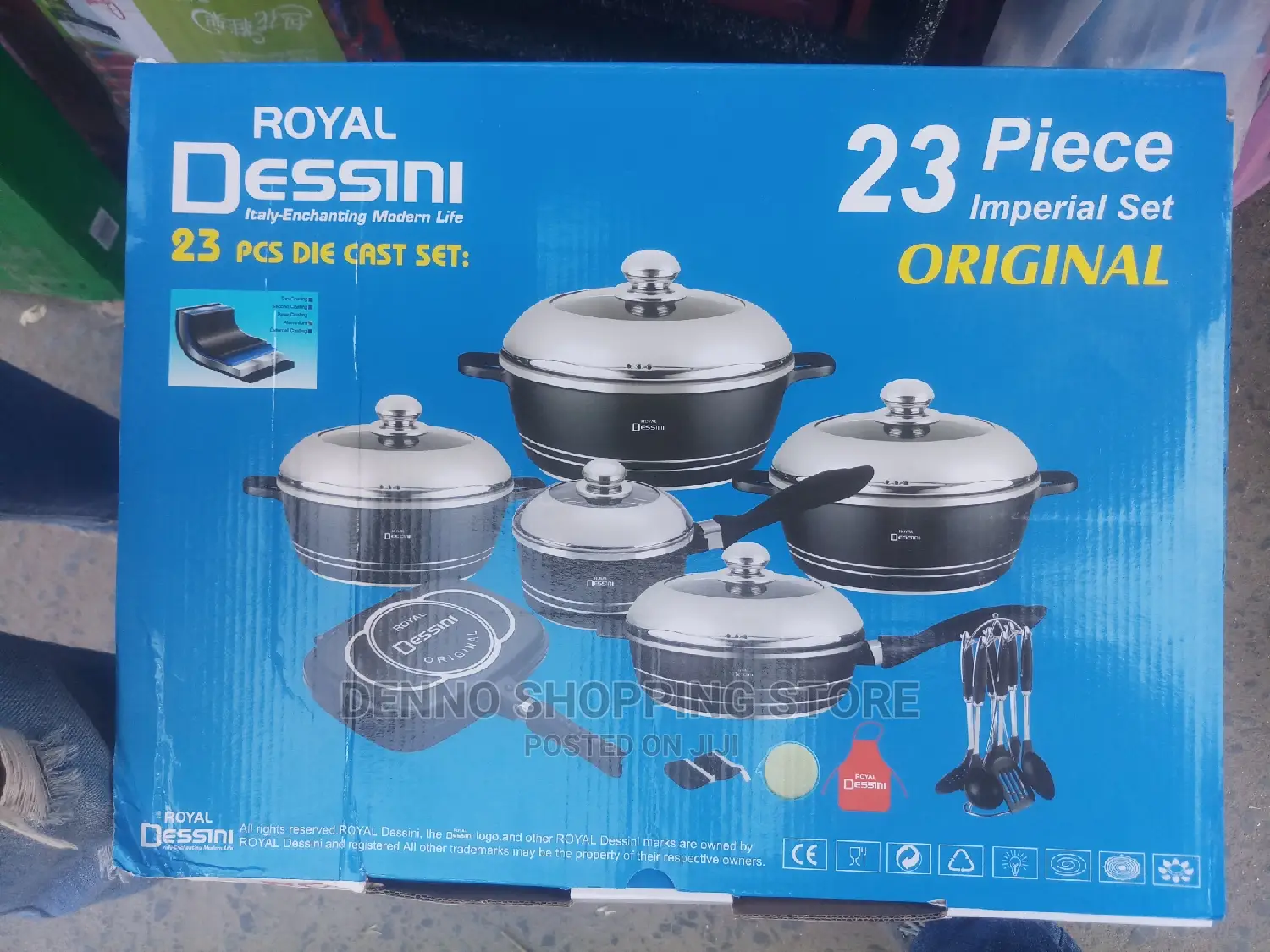 Royal Dessin 23pcs Die Cast Set