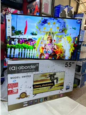 ABORDER Smart UHD Tv 55 Inch
