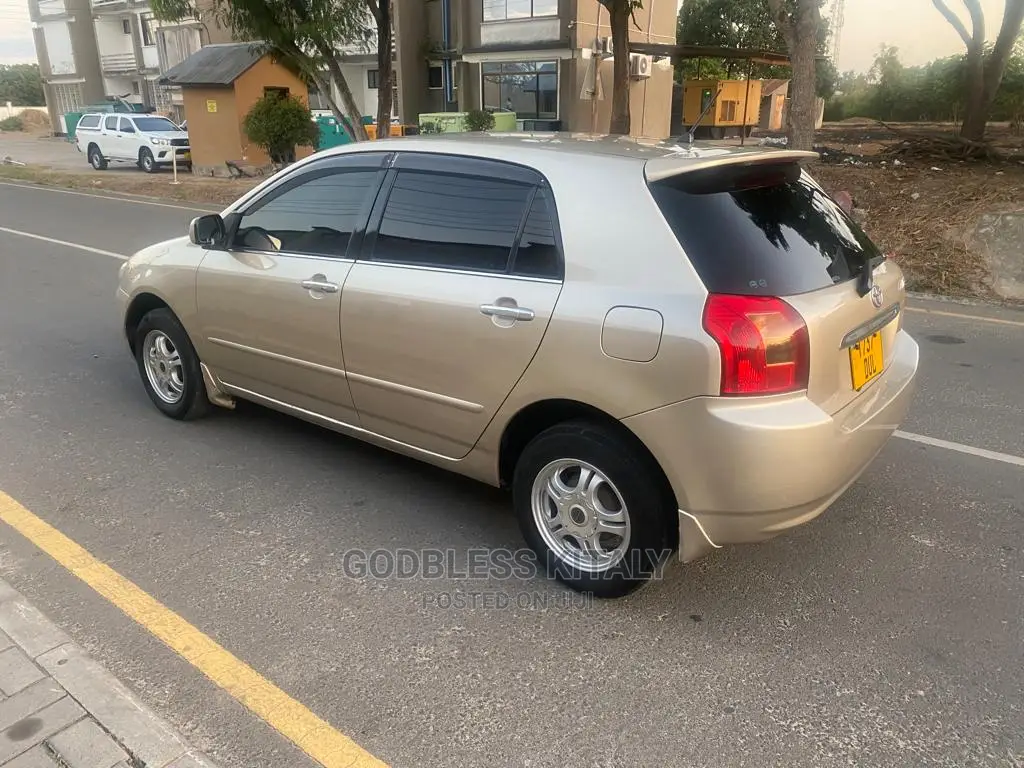 Toyota Allex 2002 Gold