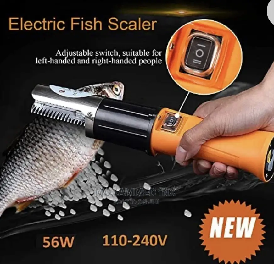 Electric Fish Peeler With Stainless Blade