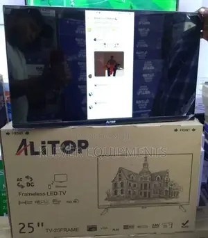 Alitop Frameless Tv, Inch 25 With I-Cast