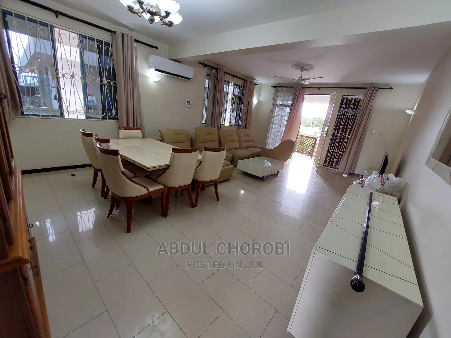 Furnished 3bdrm Villa in Masaki for Rent
