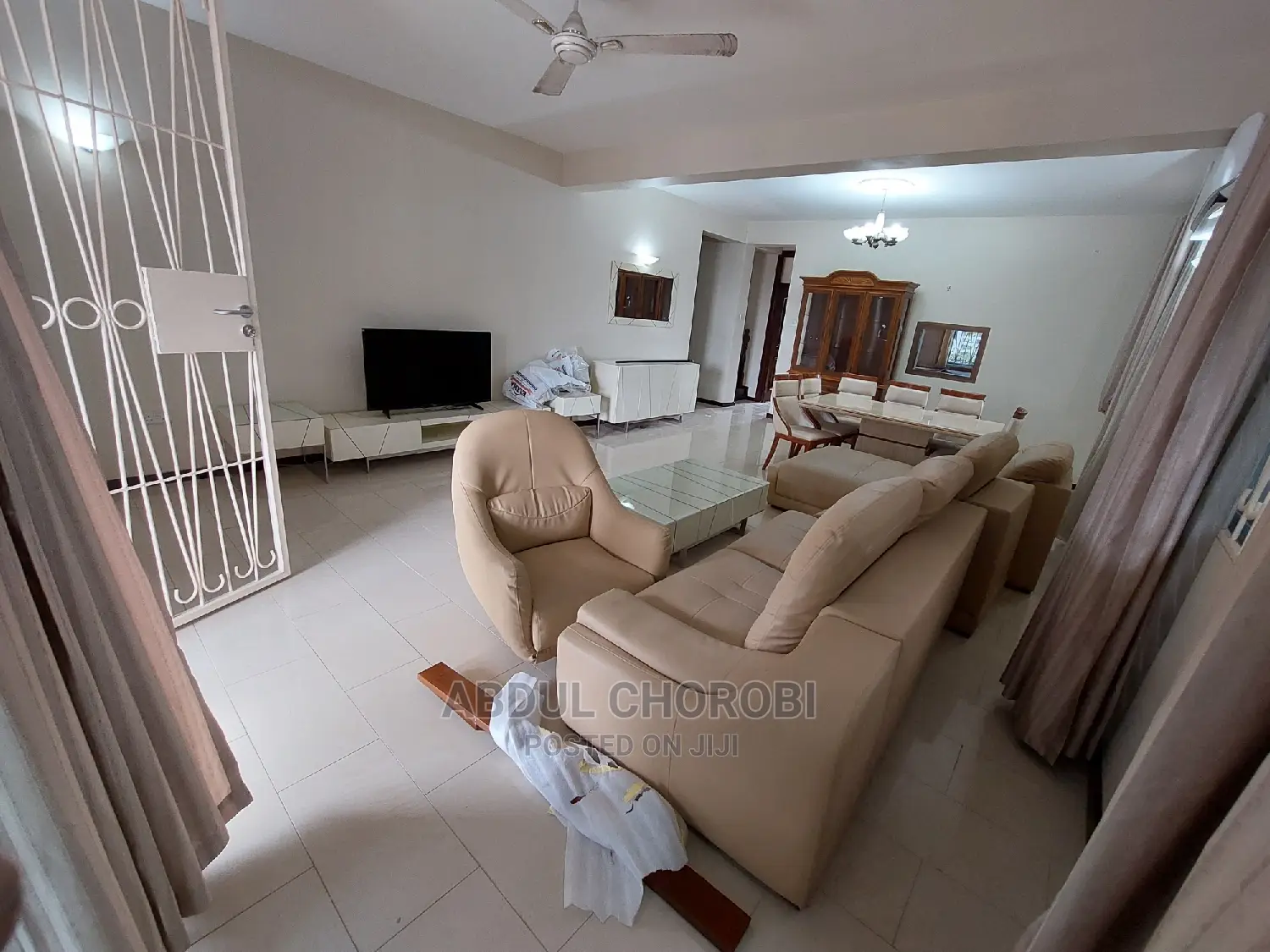Furnished 3bdrm Villa in Masaki for Rent