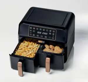 KENWOOD Dual Air Fryer Black