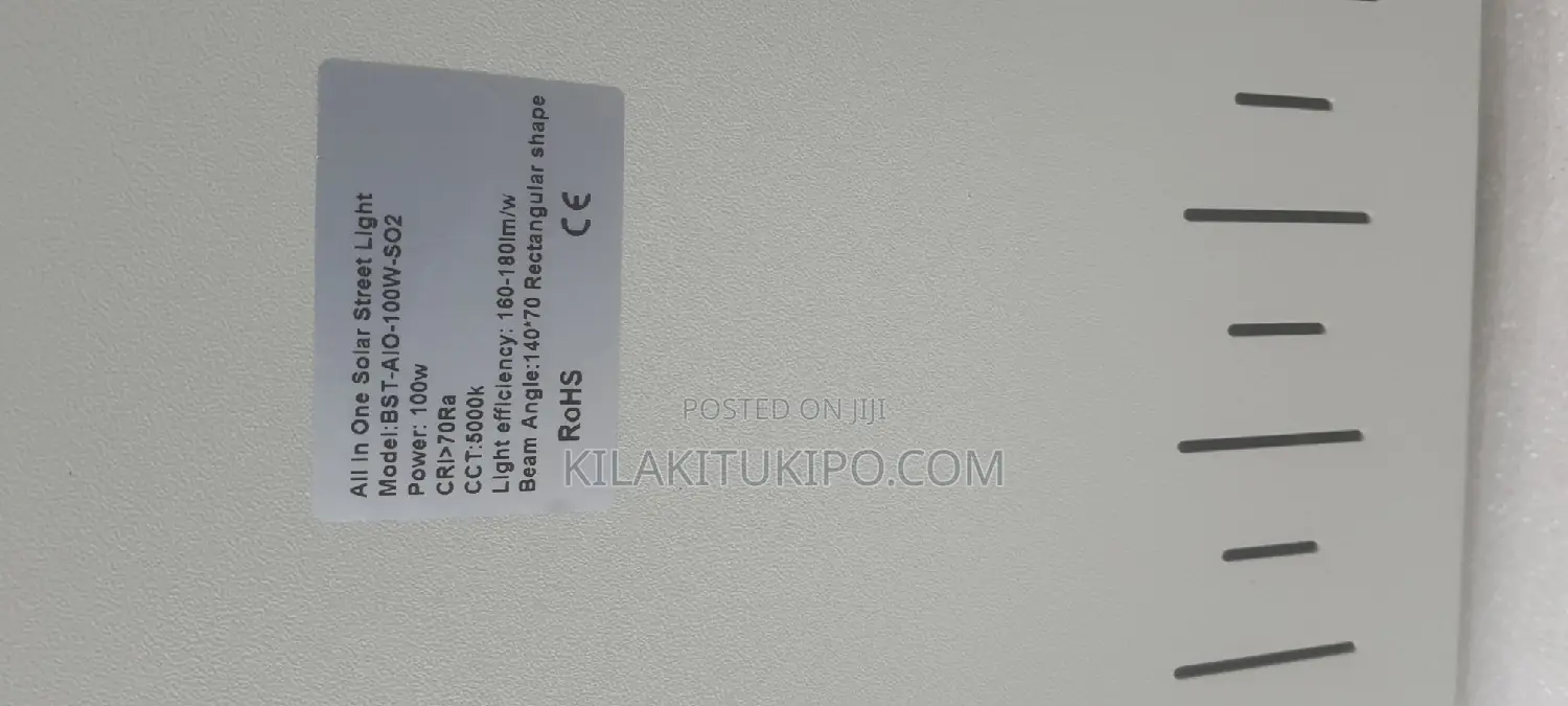 Solar Street Light 100W Heavy Duty