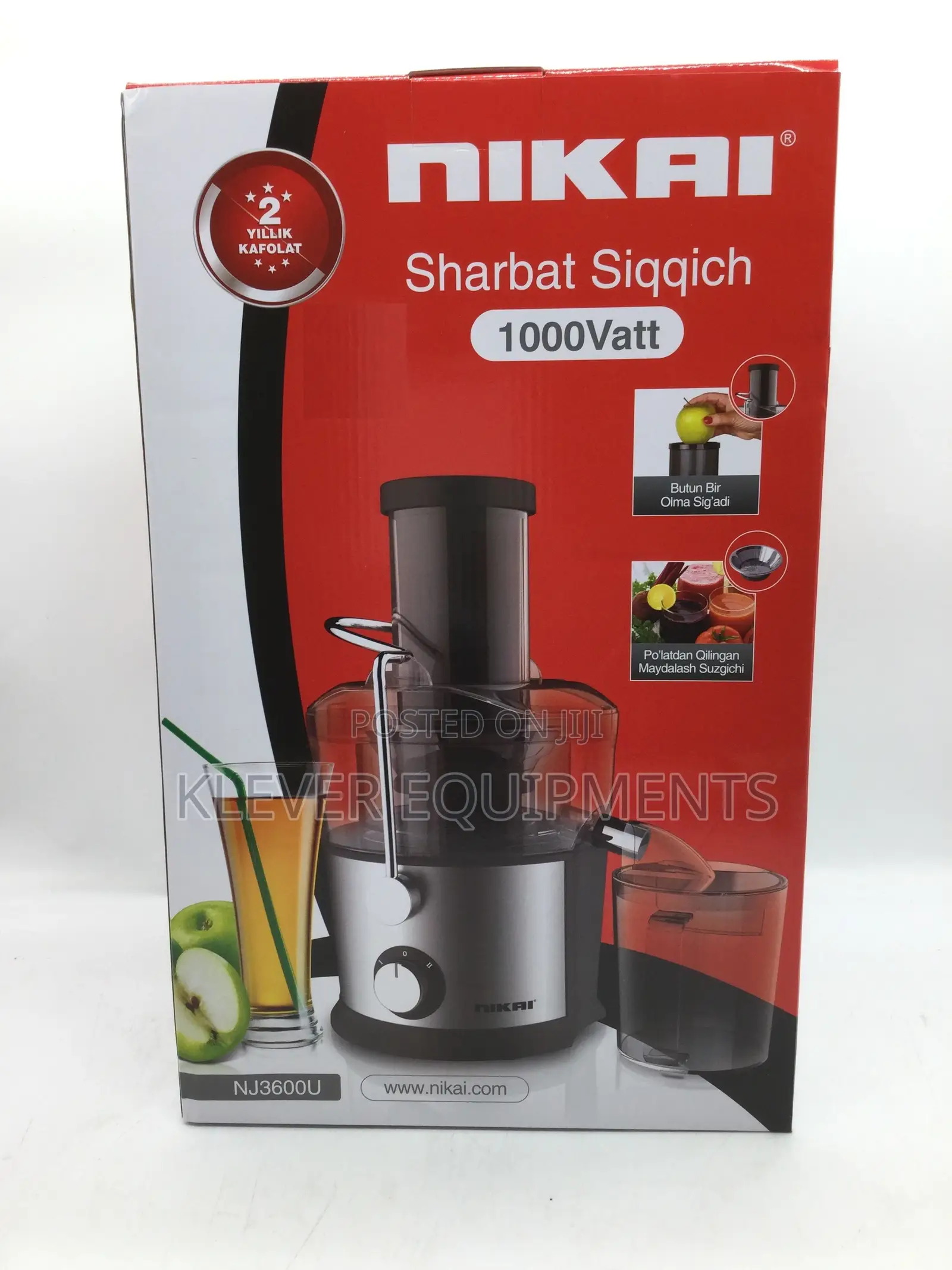 Nikai Juicer 1000watts