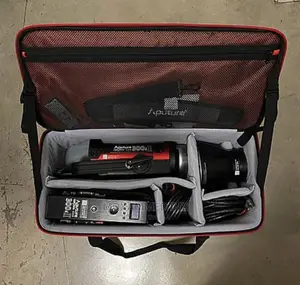 Aputure 300d Mark Ii LED Light Kit With v Mount Plate