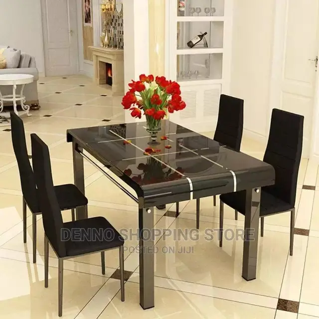 4 Chair Dining Table (Meza Na Viti Vinne )