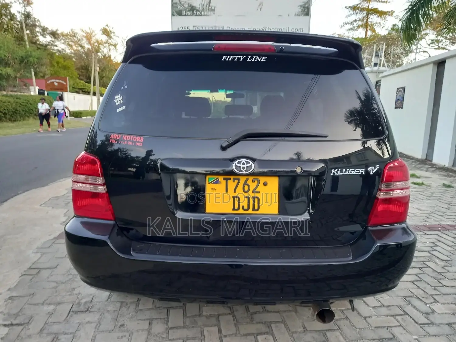 Toyota Kluger 2003 Black