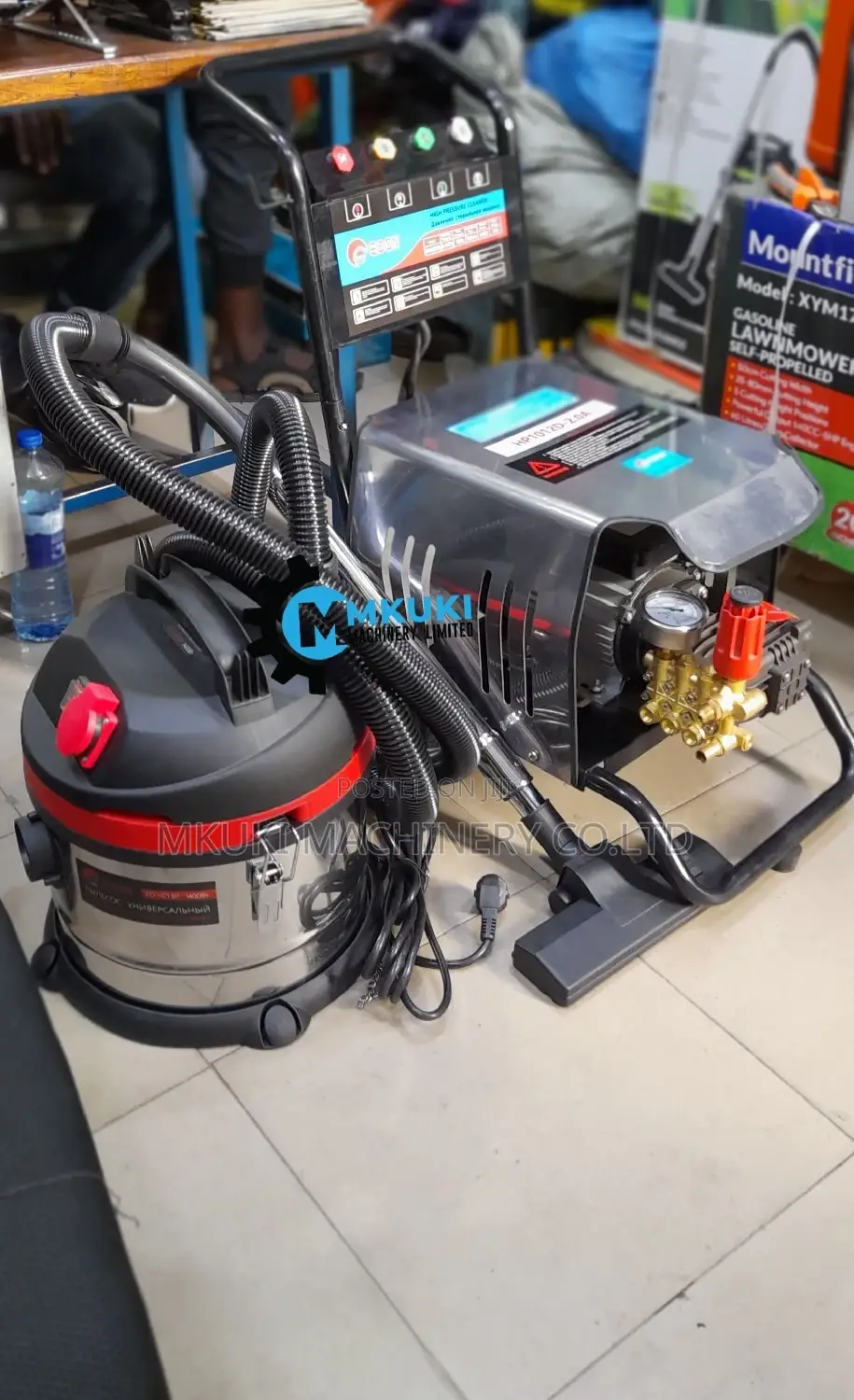 Car Wash Machine Electric in Package With Vacum Cleaner