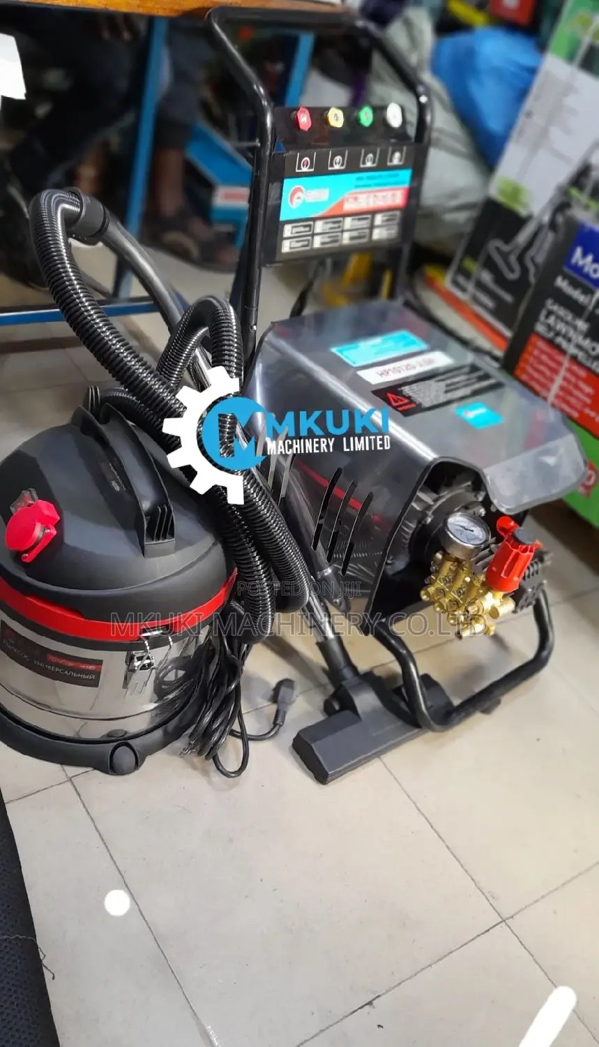 Car Wash Machine Electric in Package With Vacum Cleaner