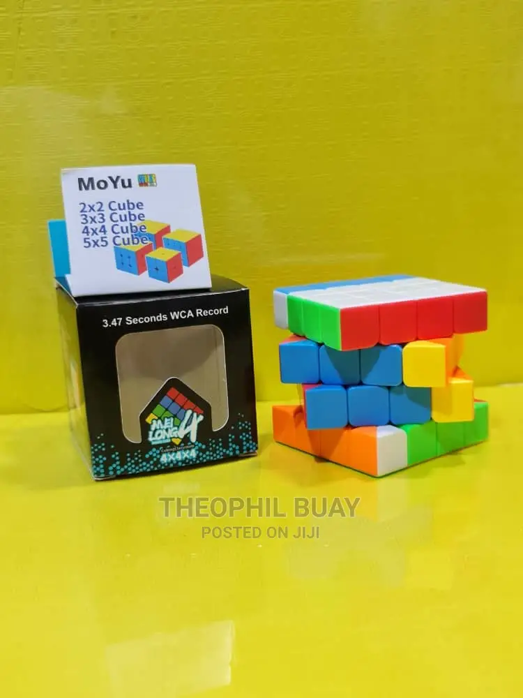 Rubiks Cube 4 Row And Column