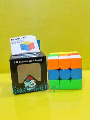 Rubiks Cube 3 Raw Volumn Square