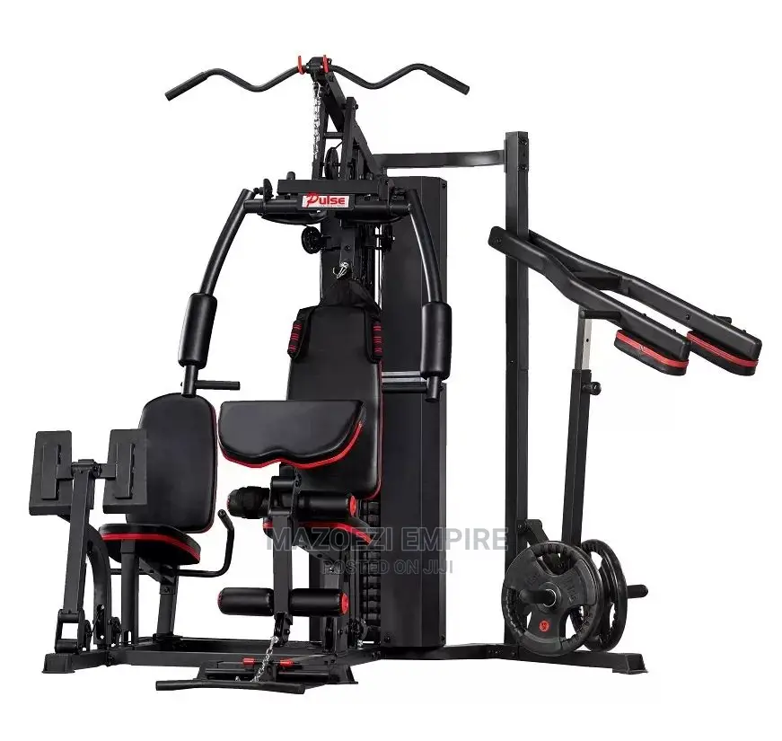 Multgym 3 Stations With Leg Press Available