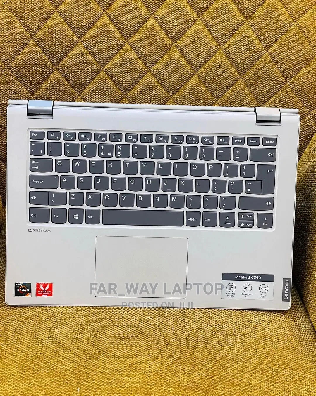New Laptop Lenovo IdeaPad 330C 8GB AMD Ryzen SSD 128GB