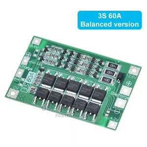 Bms 3s 60a 12v High Current And Protections