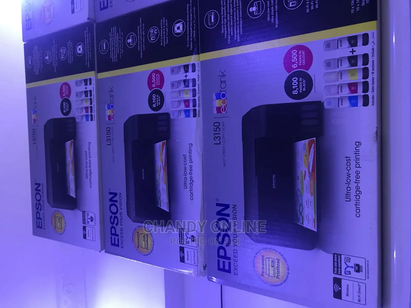Epson Ecotank L3150 Wi-Fi All-In-One Ink Tank Printer