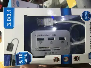 Card Reader and 3 Ports USB Hub