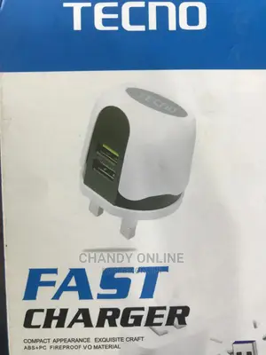 Tecno Dual USB 6A Fast Charger