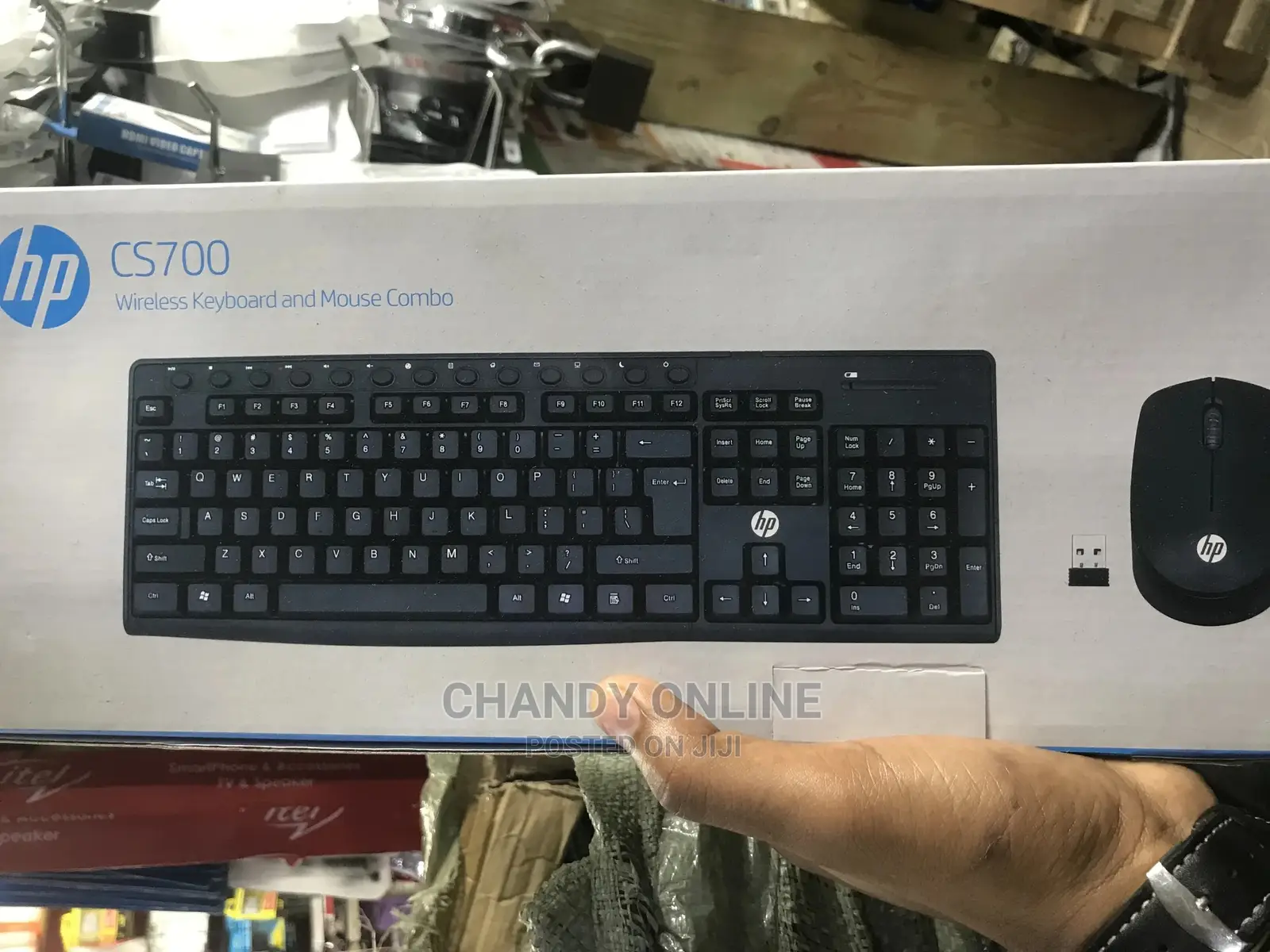 HP CS700 Wireless Keyboard and Mouse Combo