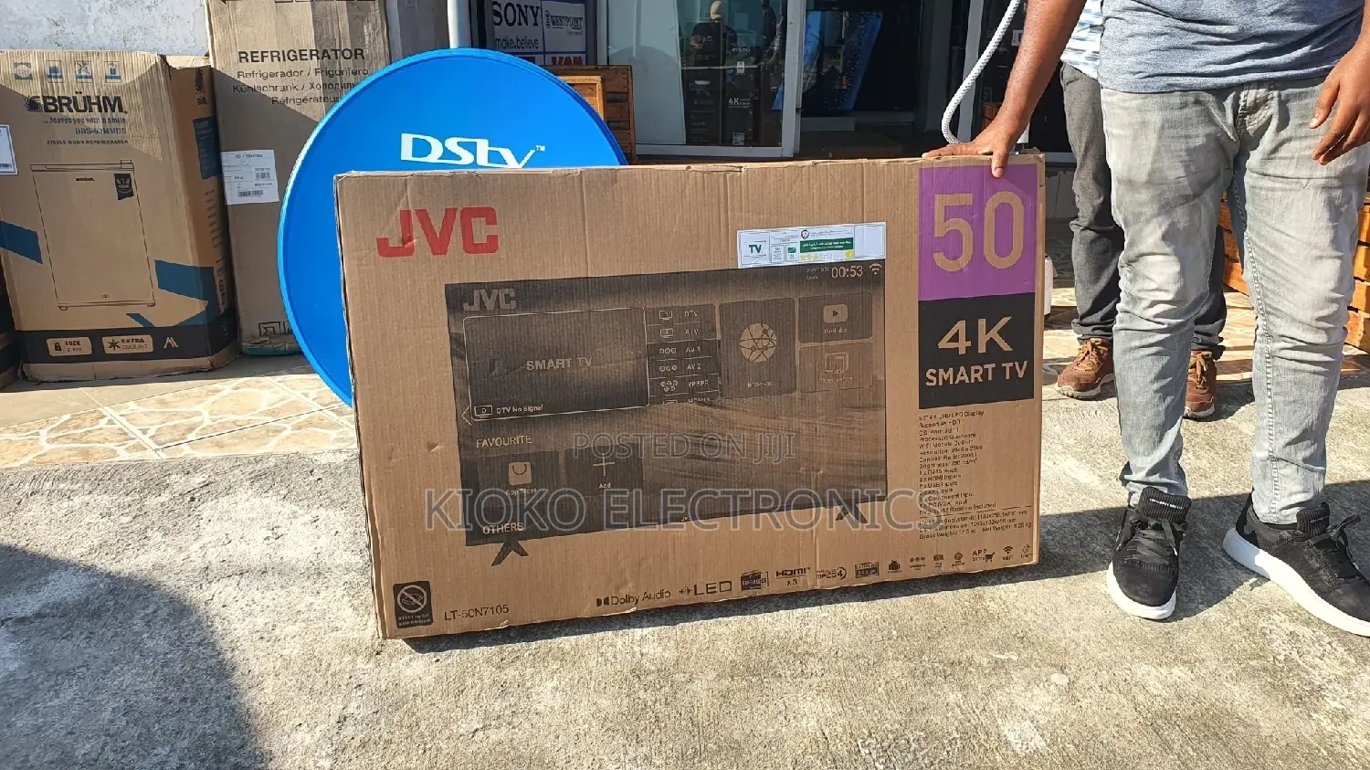 JVC Smart 4K Display TV