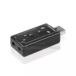7.1 CH USB Audio Sound Card USB 2.0 Mic Speaker