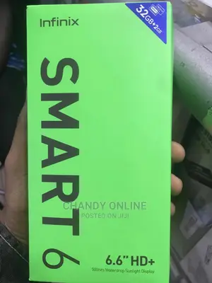 New Infinix Smart 6 32 GB Gray