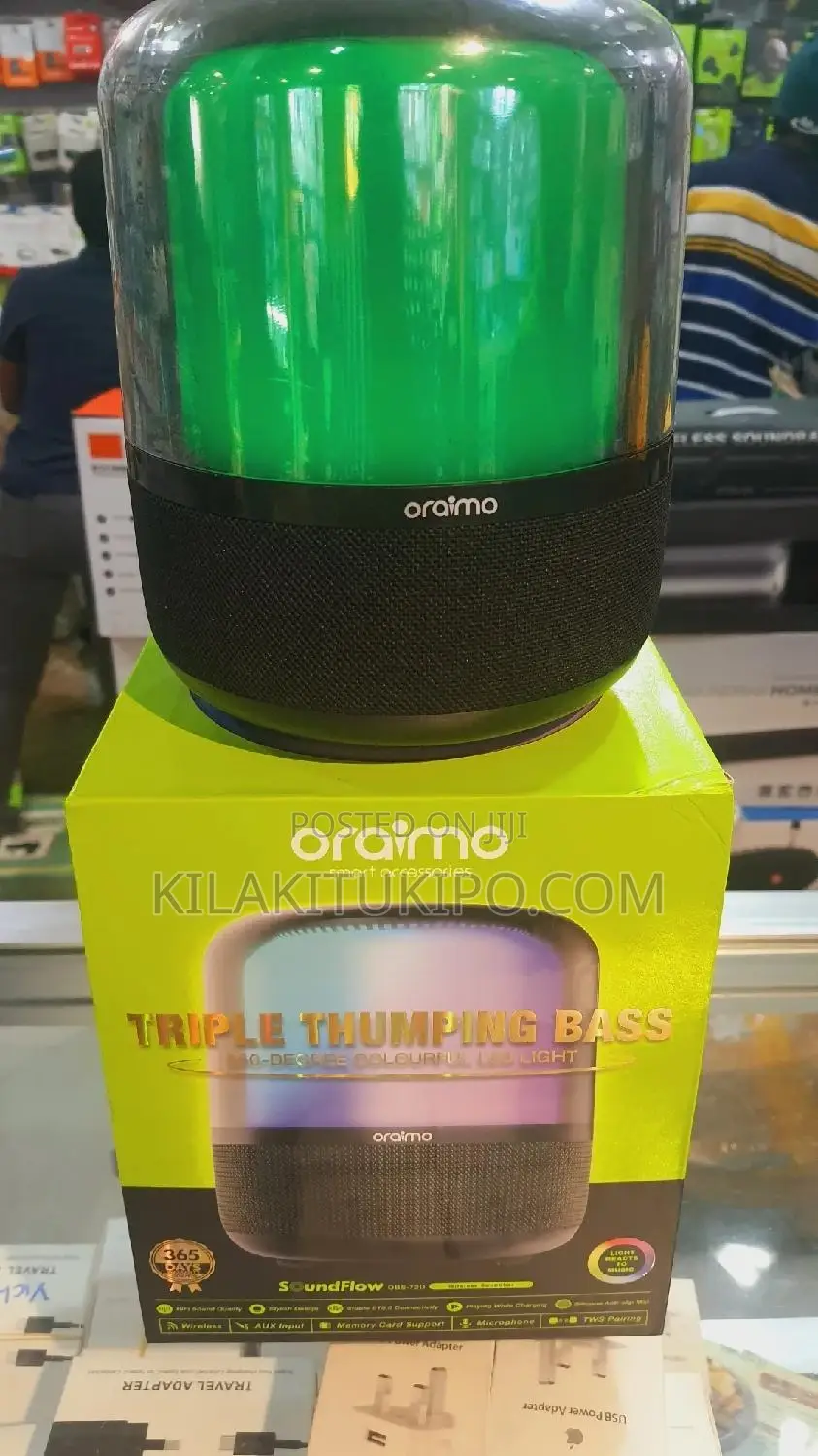 Rechargeable Triple Thumping Bass